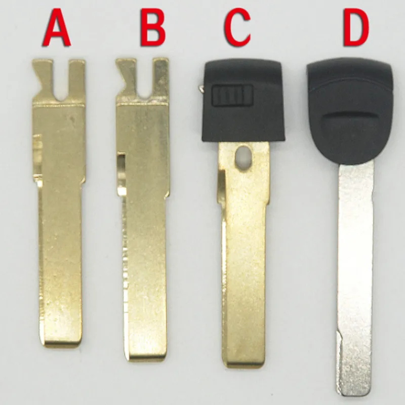 DAKATU Аварийный ключ лезвие маленькое лезвие подходит для Porsche Cayenne Panamera Smart Key Blank Uncut Blade