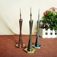 New Guangzhou Tower Model Workmanship Fine Small Waist Decoration Guangzhou Tower home decoration accessories modern gated guangzhou