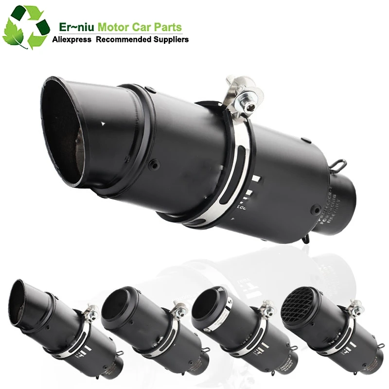 

51mm 60mm Universal Motorcycle dirt bike arkrapovic exhaust systems escape pipe db killer silencer fz6 cbr125 trk502 cb190r