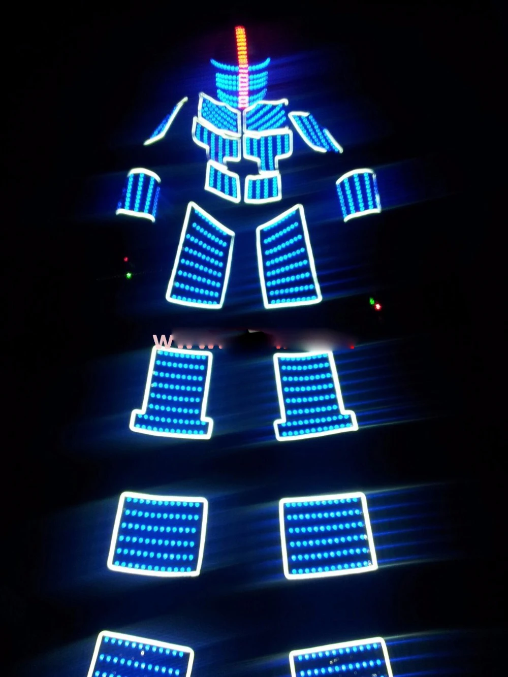 

DHL Free shipping LED ROBOT LED Robot suits Kryoman costume robot suits Tron Dance Wear