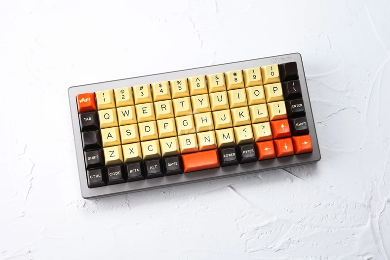  Anodized Aluminium case for jj50 50% custom keyboard acrylic panels acrylic diffuser jj40 Rotary br