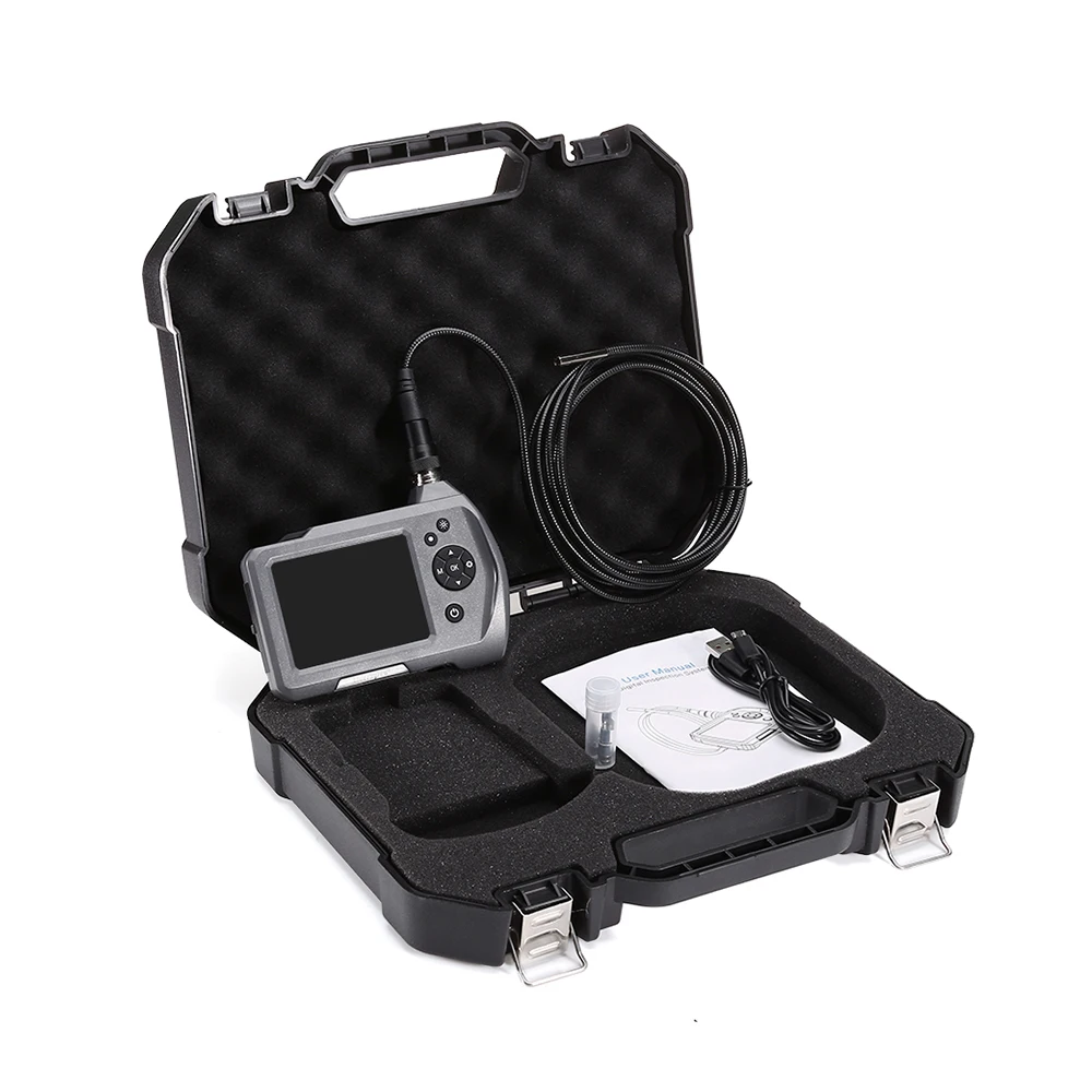 

5.5mm snake camera Blueskysea NTS150 3.5" LCD Display Monitor Screen Inspection Endoscope 6 LEDS Borescope 3.5mm Tube Camera