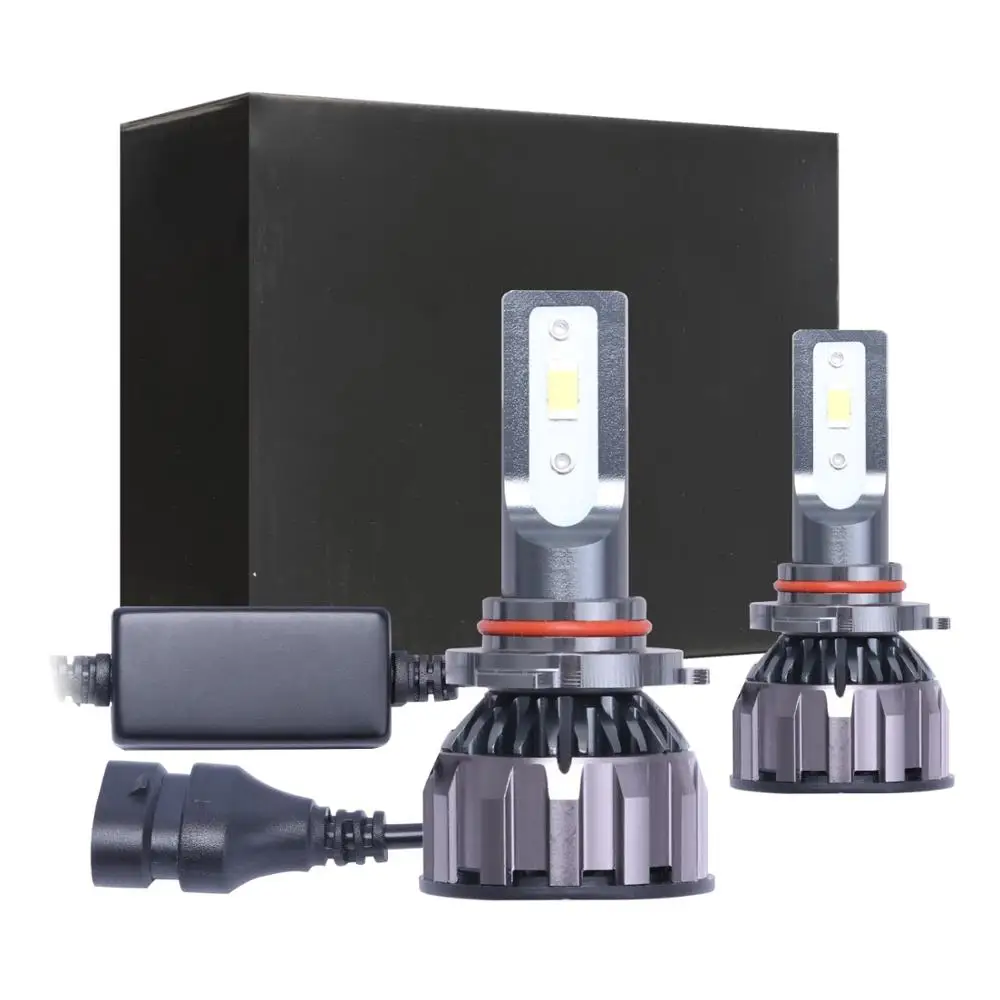 ASLENT 18000lm H4 h7 светодиодные лампочки Canbus 90W фары для автомобилей головной