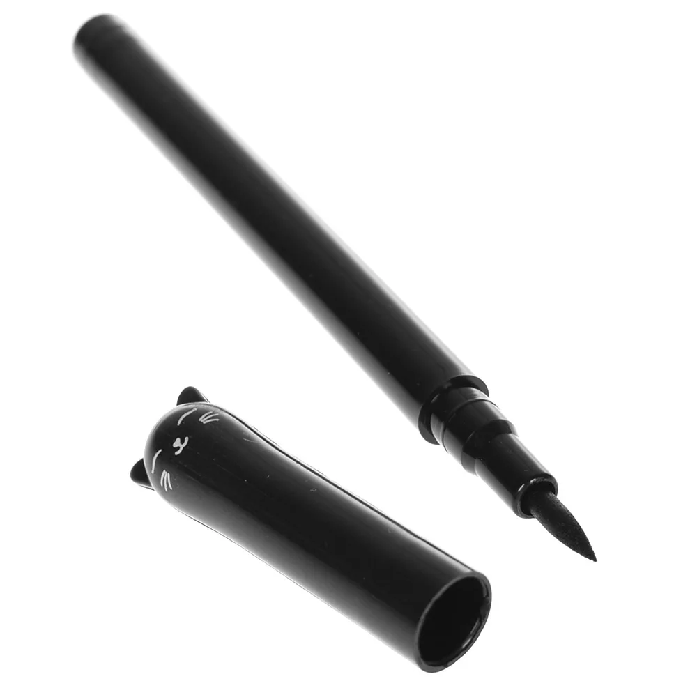 1pcs black full-length waterproof liquid eyeliner pencil style cat makeup cosmetic tool high quality Dropshipping