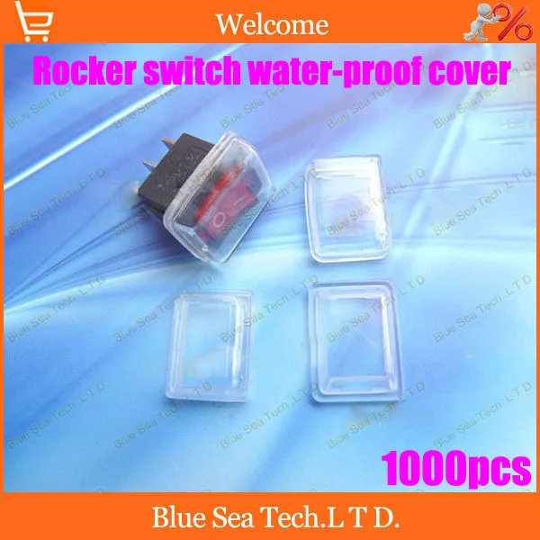 1000pcs Good Quality Rocker switch water proof cover,square waterproof