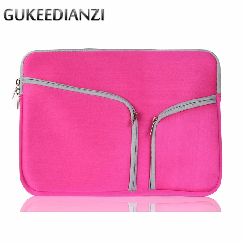 GUKEEDIANZI Laptop Case For Macbook Pro 13.3 &quot no Retina A1278 MD101 Notebook Sleeve Bag Ultrabook Double Pocket Zipper | Компьютеры и