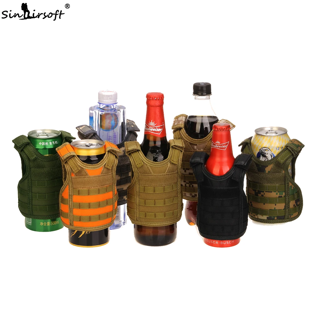 SINAIRSOFT Tactical Adjustable Shoulder Wine Bottle Cover Vest Protection Miniature Molle Carrier Sport Functional Bag Hunting цена SINAIRSOFT Tactical Adjustable Shoulder Wine Bottle Cover Vest Protection Miniature Molle Carrier Sport Functional Bag Hunting цены онлайн