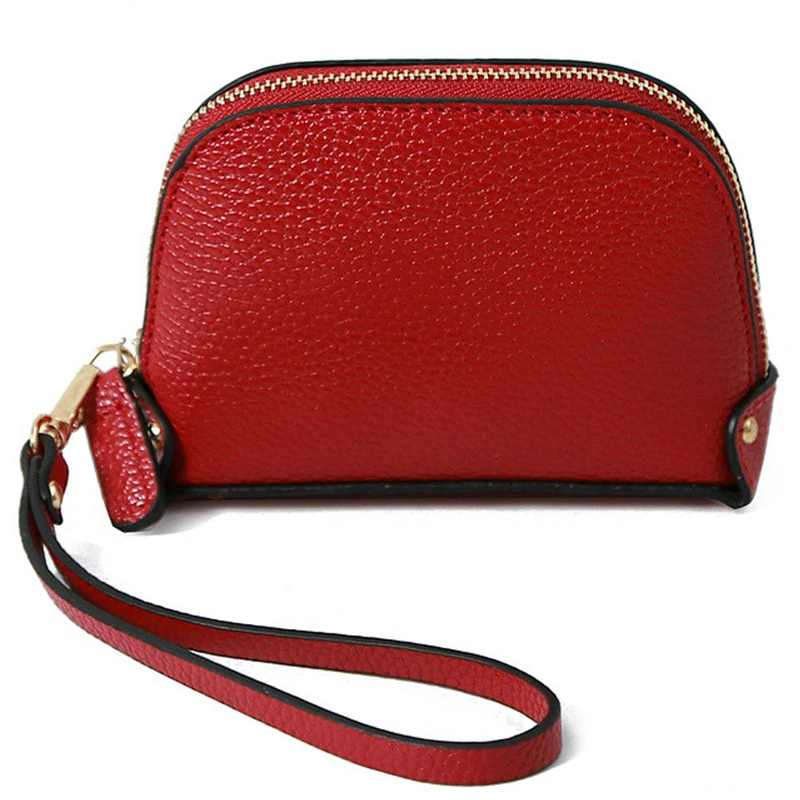 

Fashion Coin Purse Academy Style Spring and Summer New Women's Coin Purse Key Case Handle Small Shell Bag Litchi Small Bag