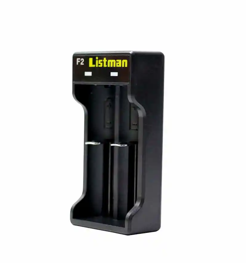 Зарядное устройство для 18650 26650 Listman F2 зарядное Универсальный аккумулятор USB AA AAA Li