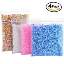 4 шт красочные пенополистирольные шарики мини поролоновые Мячи декоративный шар для творчества P5