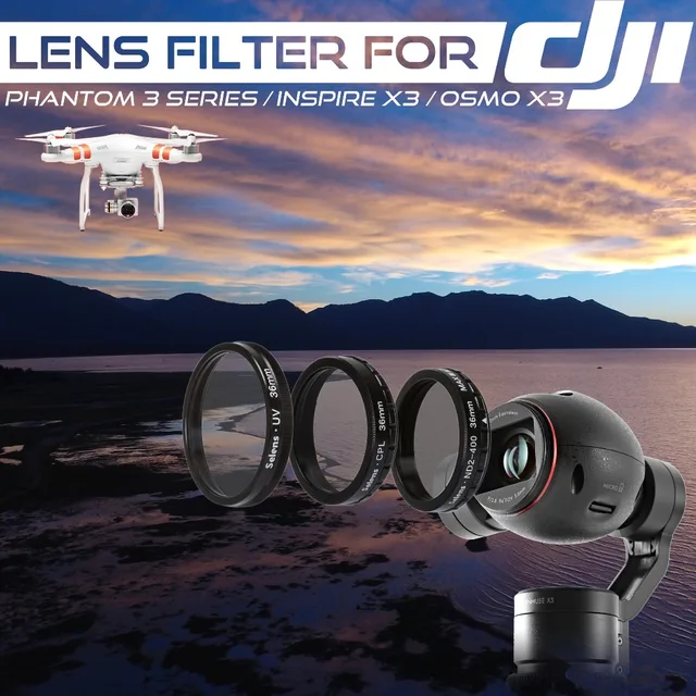Cheap Selens 30mm 36mm Lens Filter UV CPL ND2-400 Protection Cap for Dji Phantom 3 Standard/Advanced/Professional Inspire 1 OSMO X3 Cheap Selens 30mm 36mm Lens Filter UV CPL ND2-400 Protection Cap for Dji Phantom 3 Standard/Advanced/Professional Inspire 1 OSMO X3