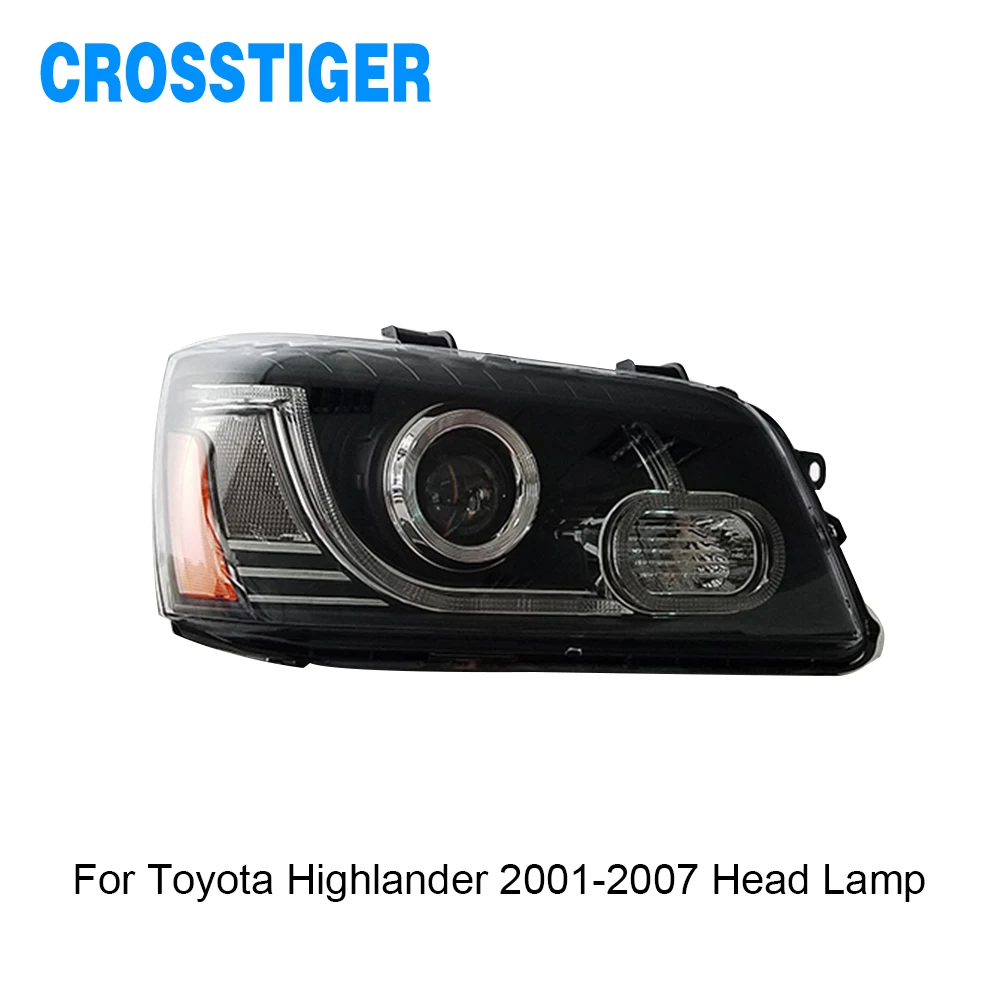 For Toyota Highlander 2001 2002 2003 2004 2005 2006 2007 Head Lamp LED DRL Headlight Assembly