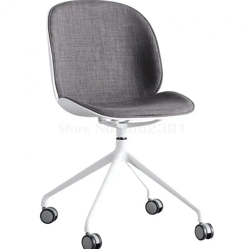 

Computer Chair Backrest Simple Home Study Office Rotary Chair Rotary Wheel Creative Ins Staff Nordic Office Chair