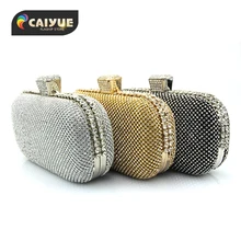 3 Farben Erhältlich Female Kupplung 2017 Luxus Handtaschen Diamant Abendtasche Bling Bankett Party Hochzeit Geldbörsen Kupplung Brieftasche