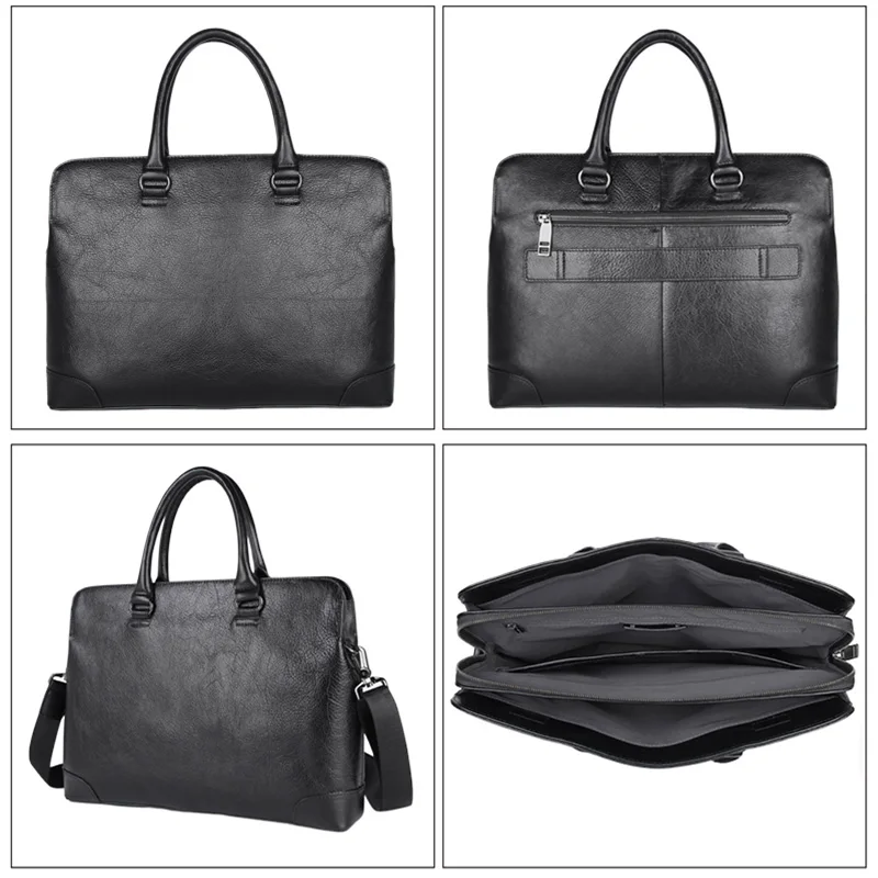 Мужская деловая рабочая сумка из натуральной кожи, сумка-тоут, портфель, мужская сумка для ноутбука, посылка для файлов, сумка-мессенджер, сумки-кроссбады
