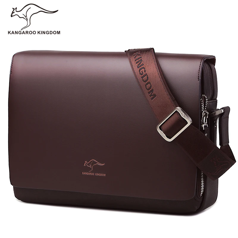 Kangaroo Kingdom Famous Brand Men Bag Leather Shoulder Bags Crossbody Mens Messenger Bags ...