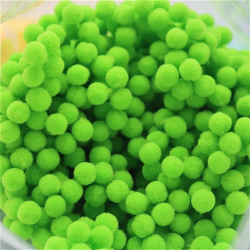 500-1000 шт 8/10/15/20/25/30 мм Мини пышная Нижняя Pom Poms помпонами ручной работы для детей игрушки свадебный Декор DIY товары для шитья и рукоделия