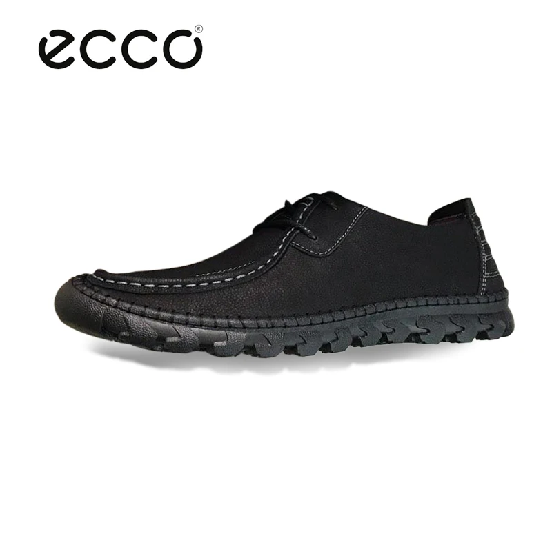 

Ecco Brand Genuine Leather Casual Men Shoes Soft Moccasins Men's Loafers Fashion Comfort Sneakers For Men Flats Driving Shoes
