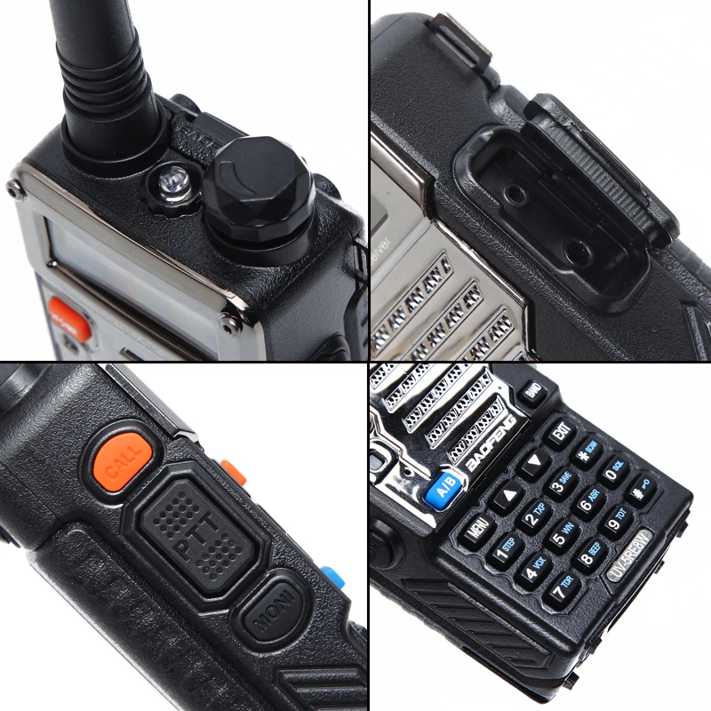 BaoFeng UV-5RE 8 Вт Walkie Talkie plus двухдиапазонный UV 5RE радио VOX фонарик Ручной 10 км дальний BF-UV5RE ветчины 2 пути радио