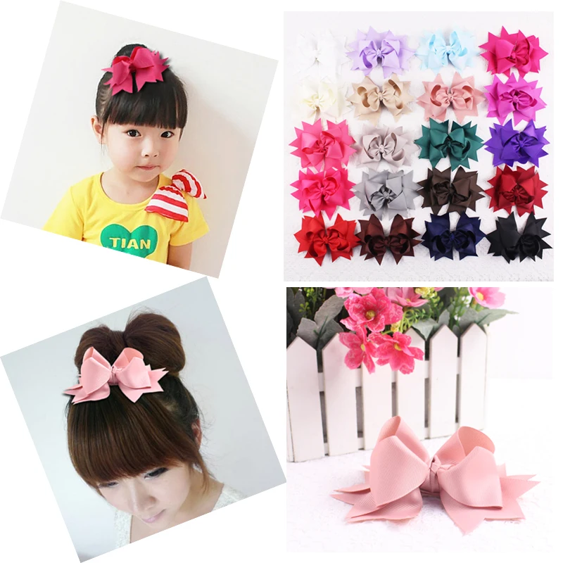 Buy 2016 wholesale 20pc Girl baby kids 5" boutique