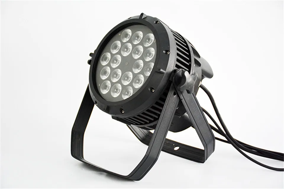 IP65 Водонепроницаемый led Par свет 18x18 Вт RGBWA + UV 6in1 LED par DMX512 контроль профессиональная