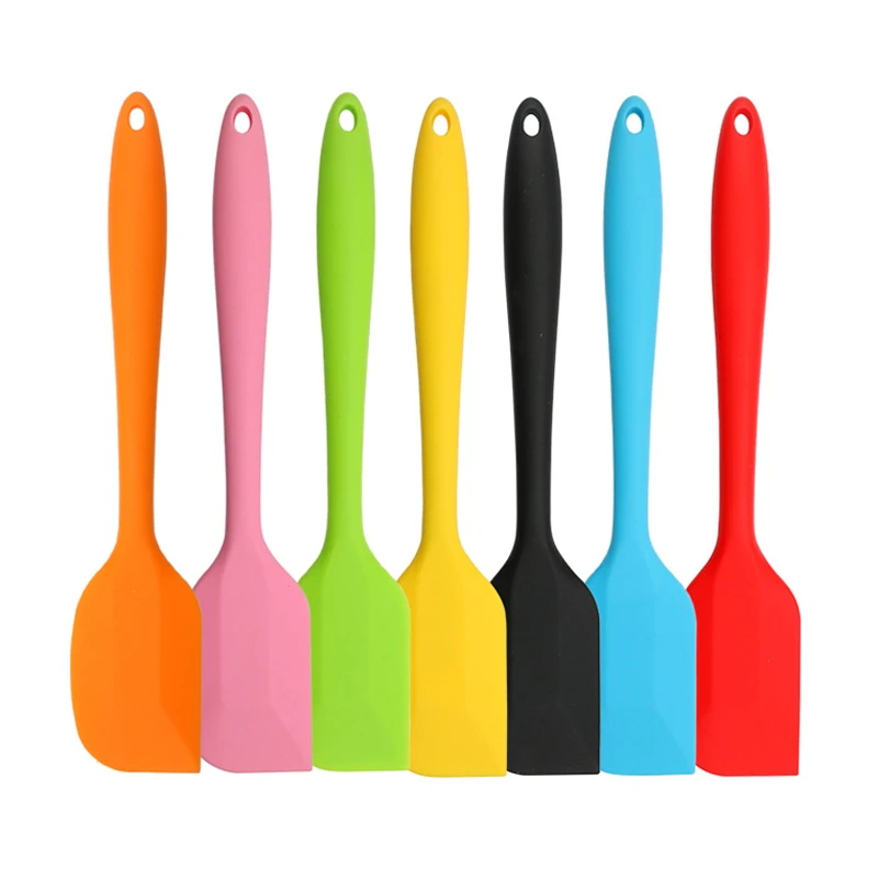 Kitchen Silicone Spatula Non-Stick Cake Spatula Cream Butter Mixing Batter Scraper Large Small Spatula Set Pastry Baking Tools