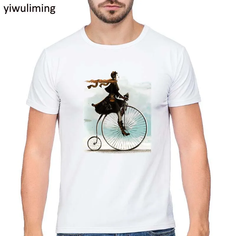 Мужская футболка с велосипедным циклоном Camisetas модная для езды на велосипеде