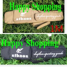 Новая тактическая ручка для переноски 1 м длинный черенок винтовки двойная охотничья сумка загар/черный для двух длинных винтовок