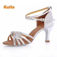 Женская танцевальная обувь для латинских танцев обувь на высоком каблуке 5 см/7 см для девочек, танго, сальсы, бальных танцев Высококачественная женская обувь для вечеринок мягкая подошва