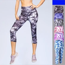 Для женщин энергии бесшовный корсет шорты для йоги супер эластичные колготки Высокая Талия спортивные Леггинсы Бег Йога быстросохнущие 7 брюки