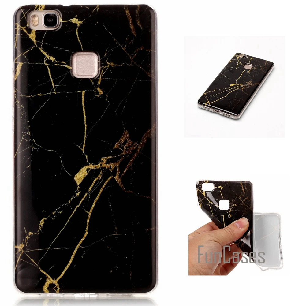 Мрамор с жилками чехол для fundas P9 Lite 5 2 дюймов Huaewi telefoan Гавайи тяжелый huawei телефони