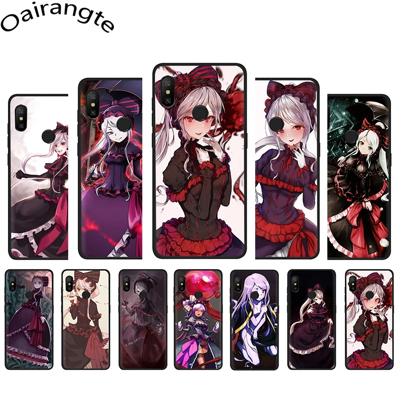 

Overlord Vampire Girl Shalltear Silicone Phone Case for Xiaomi 5X 6 6X A1 A2 8 Lite 9 9se Max 3 F1 9T A3 pro CC9e