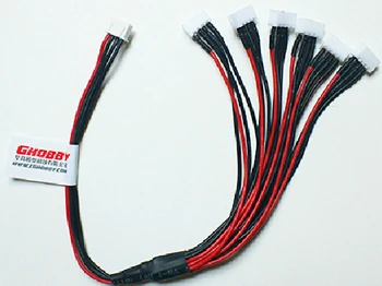

1 to 6 XH Port 3S Balance Parallel Connection Cable 30cm + Tracking Number SKU:11432