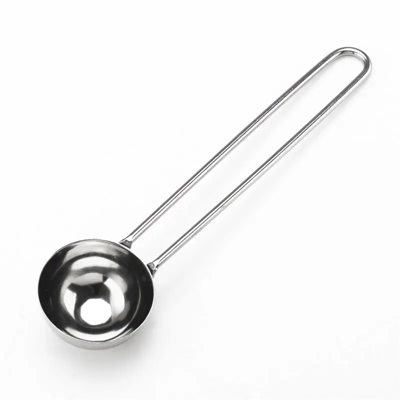 

Stainless Steel Coffee Bean Spoon Sugar Coffee Beans Powder Scoop Milk Powder Spoon Kitchen Measuring Cup Baking Accessories