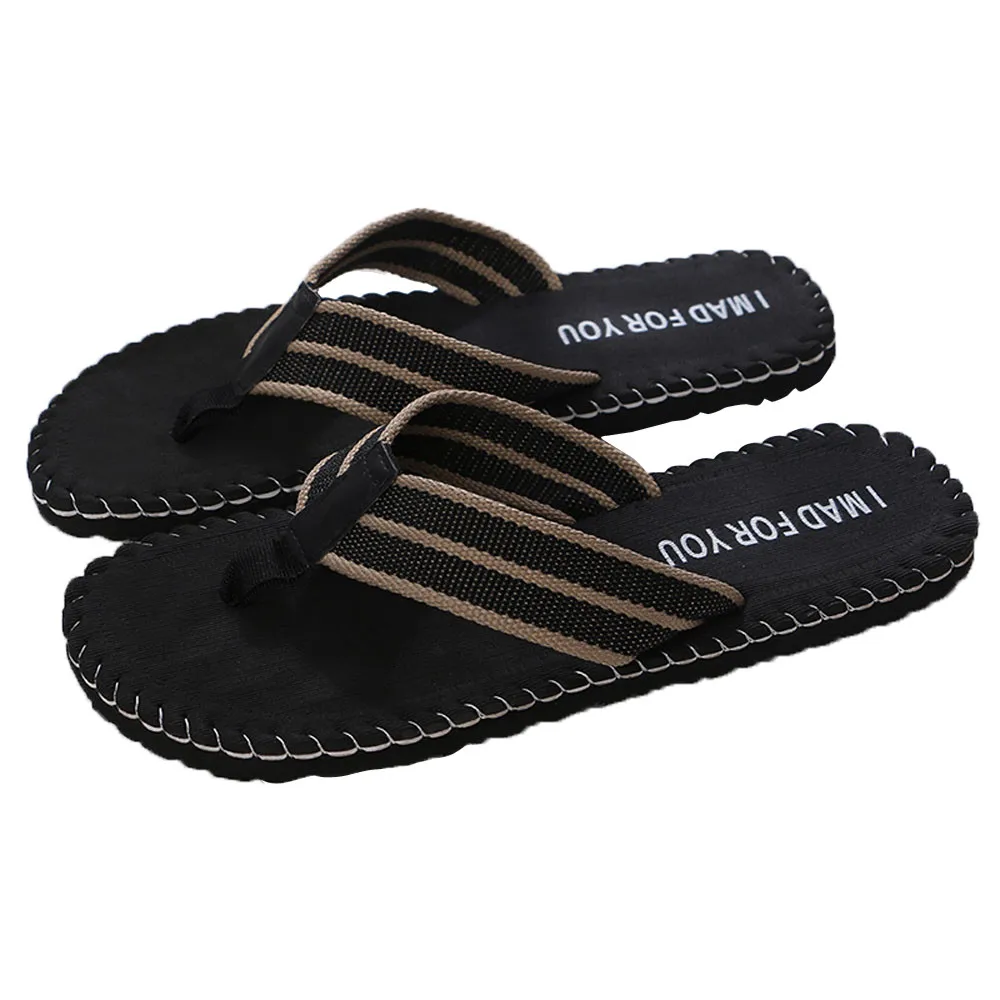 Male Slippers Clip Toe Non-slip Soft Sole Good Quality Slippers Home Slippers