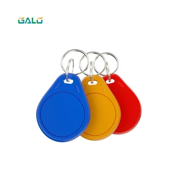 

10pcs 13.56MHz IC Keyfobs Tags Access Control RFID Key Finder Card Token Attendance Management Keychain ABS Waterproof