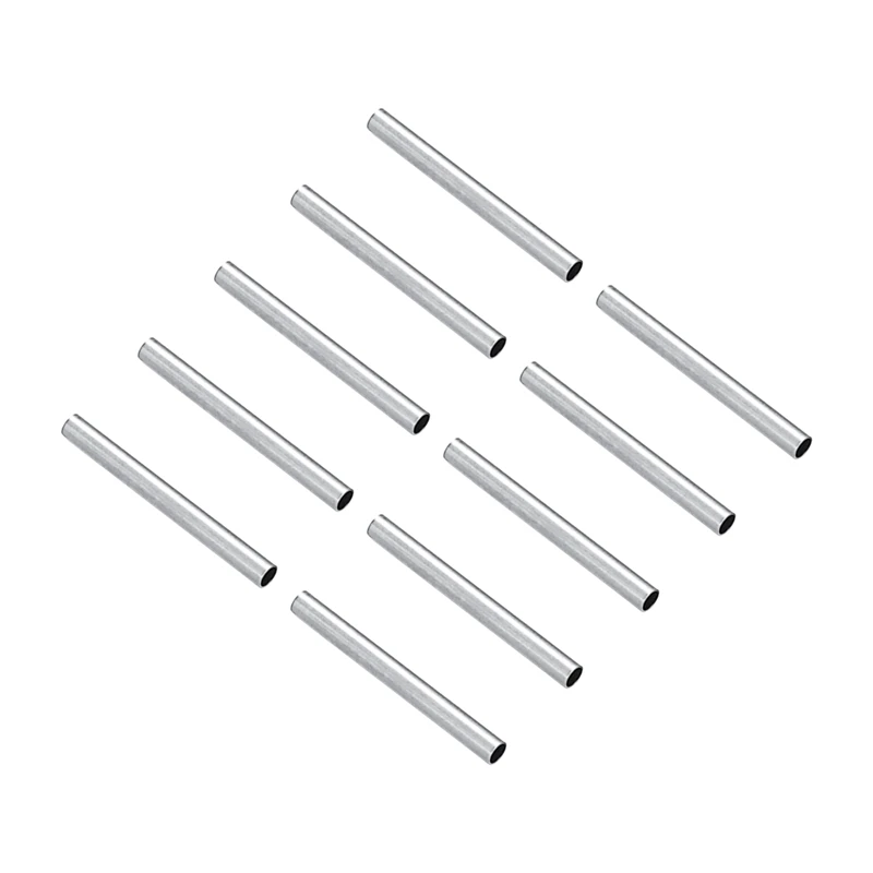 

LASPERAL 50PCs Stainless Steel Spaced Beads High Quality Accessories For Jewelry Making DIY Spaced Bead Findings For Handicrafts