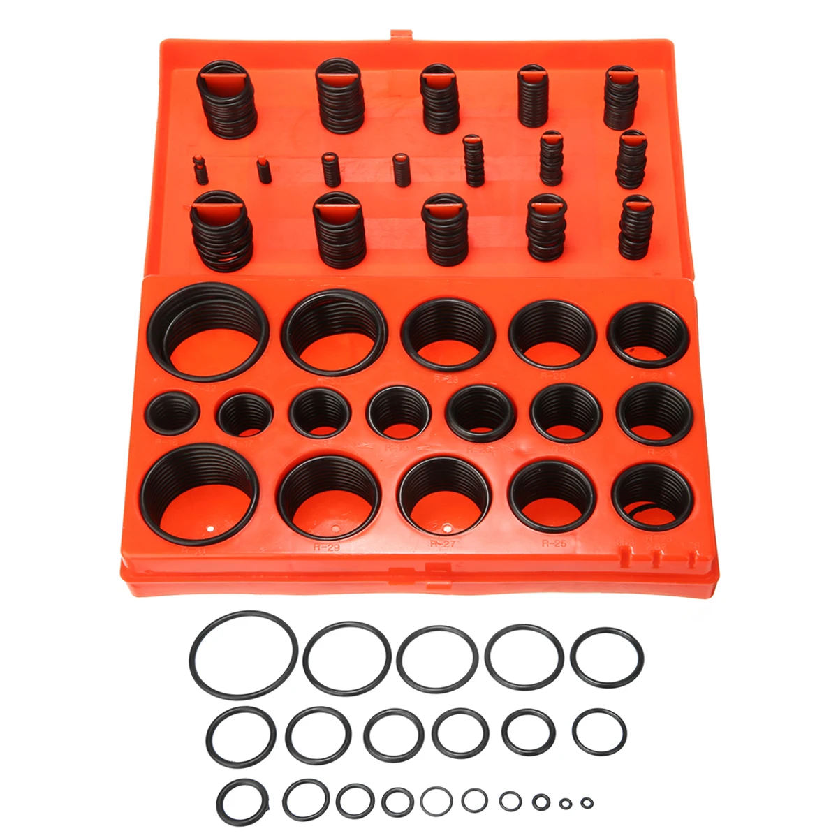 

New Arrival 419Pcs/set Universal O-Ring Assortment Set Metric Kit Car Seal Rubber Gasket Car Repair Tools Set