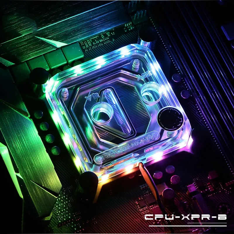 Cpu Xpr B Pa For Intel Lga115X 2011 Cpu Water Blocks Rbw Lighting System Microwaterway Water 1