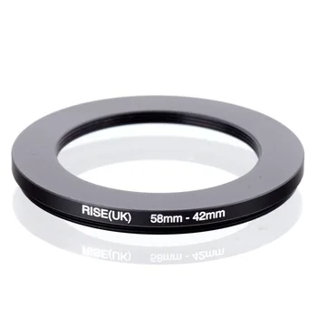 

RISE(UK) 58-42 MM 58MM - 42 MM 58 to 42 Step Down Ring Filter Adapter