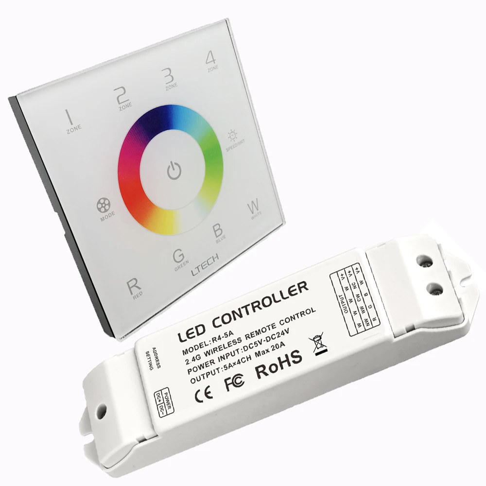 Ltech DX8 LED DMX512 and 2.4GHz RF Wireless Multi Controller 110V 240V