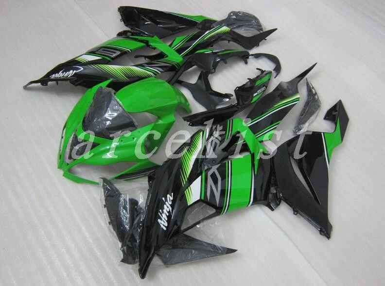 Abs Обтекатели комплект подходит для kawasaki Ninja ZX6R 636 599 2013 6R 13 14 15 16 ZX-6R Кузов Набор черный зеленый