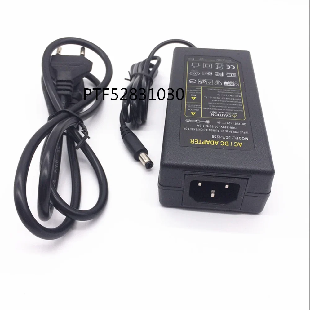 12V5A 12В 5А AC100V 240V 60 Вт светодиодный адаптер питания Светодиодный источник