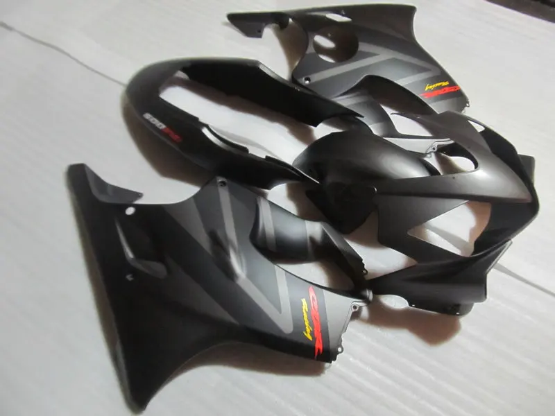 

ABS Injection molding fairings Matte black for (da) cbr 600 f4i 04 05 06 07 2004 2005 CBR600F4i 2006 2007 set