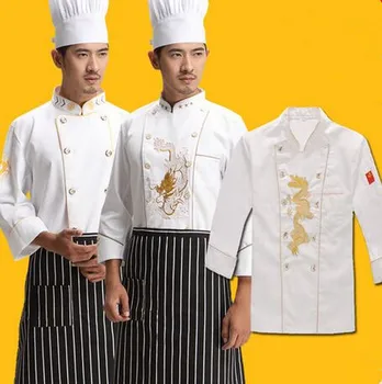 

chef uniform cook uniform work wear clothes kitchener clothes