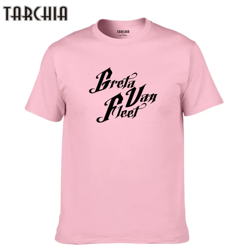 

TARCHIA 2019 T-Shirts Male Plus boy Brand T Shirt Men Tee new fashion Short Sleeve Shirt top tee T Homme Summer Greta van fleet