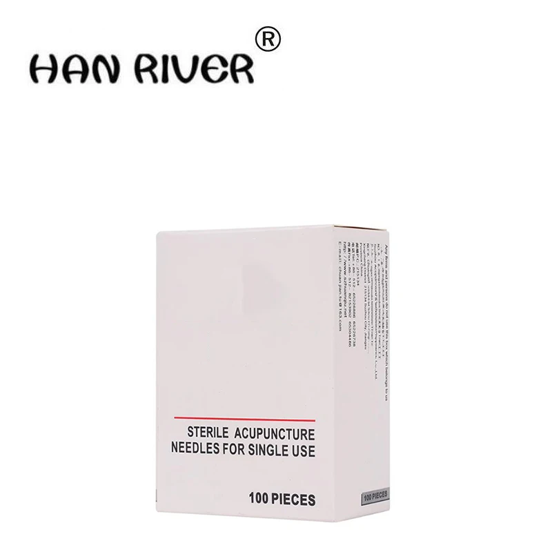 

HANRIVER 2018 100 pieces of sterile one-time intradermal injection Press the acupuncture needle of the skin