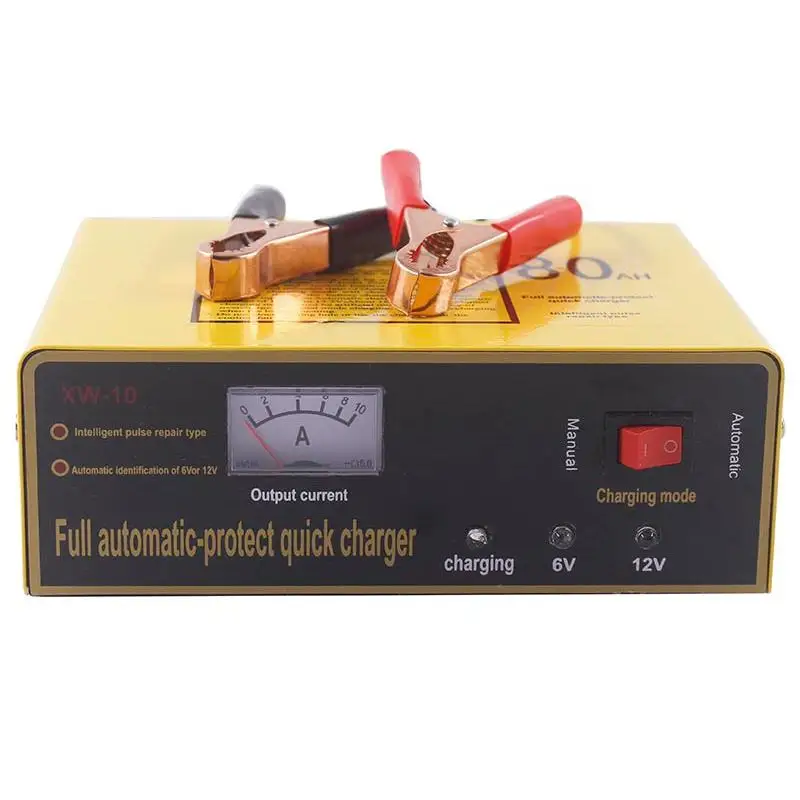 

Adeeing 110V-250V 140W Full Automatic-protect Quick Charger 6V/12V 80AH Automatic Intelligent Car Battery Charger r30
