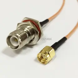 WI-FI антенный кабель RP SMA разъем для RP TNC женский косичка кабель RG316 15 см 6 "оптовая продажа быстрая доставка