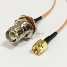 WIFI antenna cable RP SMA male to RP TNC female pigtail cable RG316 15CM 6″ wholesale fast ship